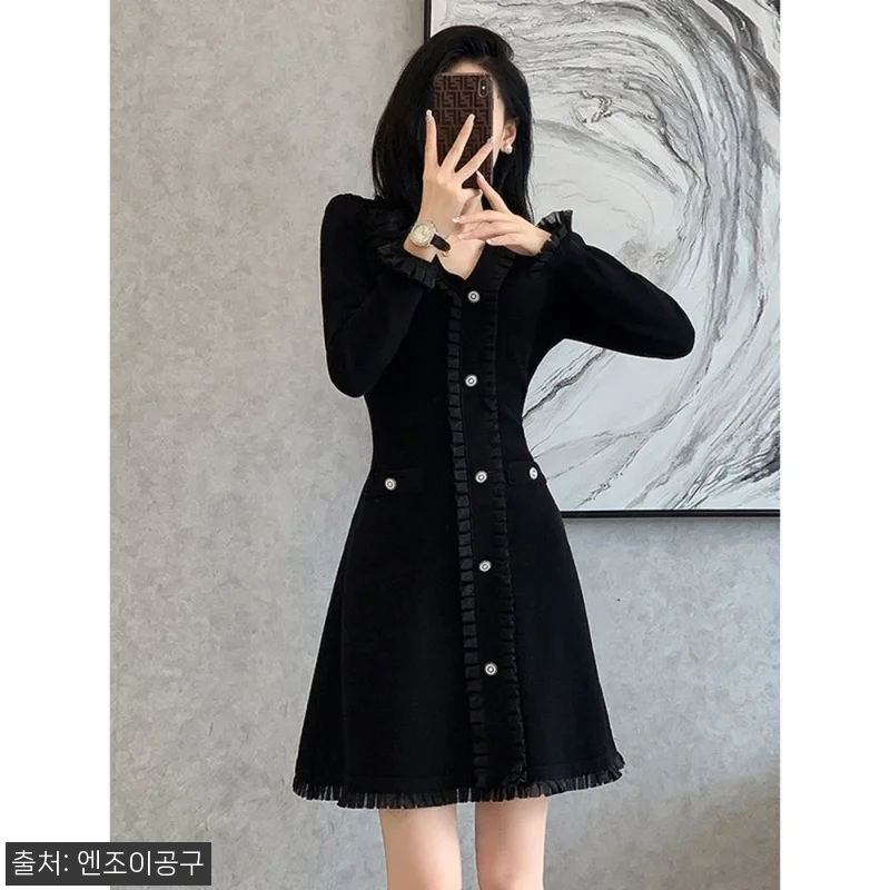 무인도의 디바 김효진 윤란주 원피스, 겨울 하객룩으로 눈여겨본 브이넥 허리 슬림 디자인 8 무인도의 디바 김효진 윤란주 원피스, 관련 이미지 1