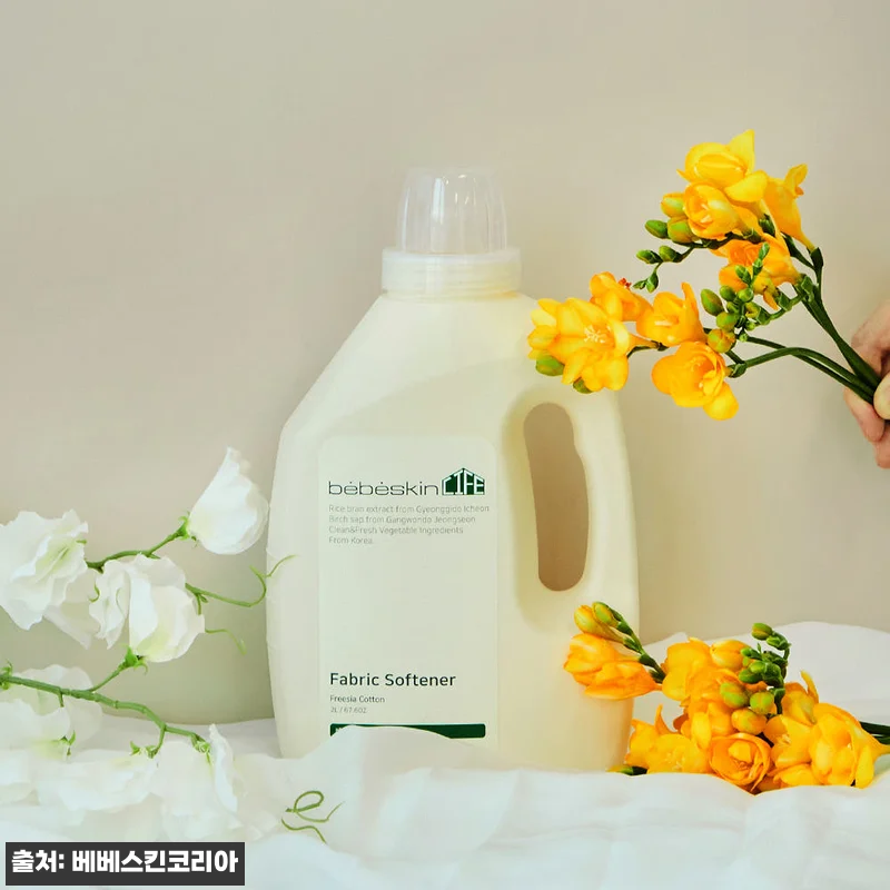2+2 베베스킨 라이프 비건 섬유유연제 프리지아코튼향, 2L 4개 대용량 할인 정보 정리 6 2+2 베베스킨 라이프 비건 섬유유연 관련 이미지 1