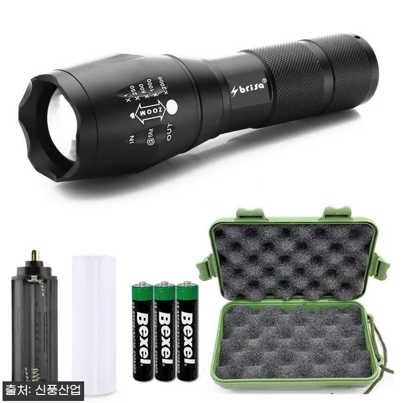 브리사 LED 손전등 SPLT6, 9,800원 무료배송이라 눈여겨본 휴대용 후레쉬 11 브리사 LED 손전등 SPLT6, 9 관련 이미지 2