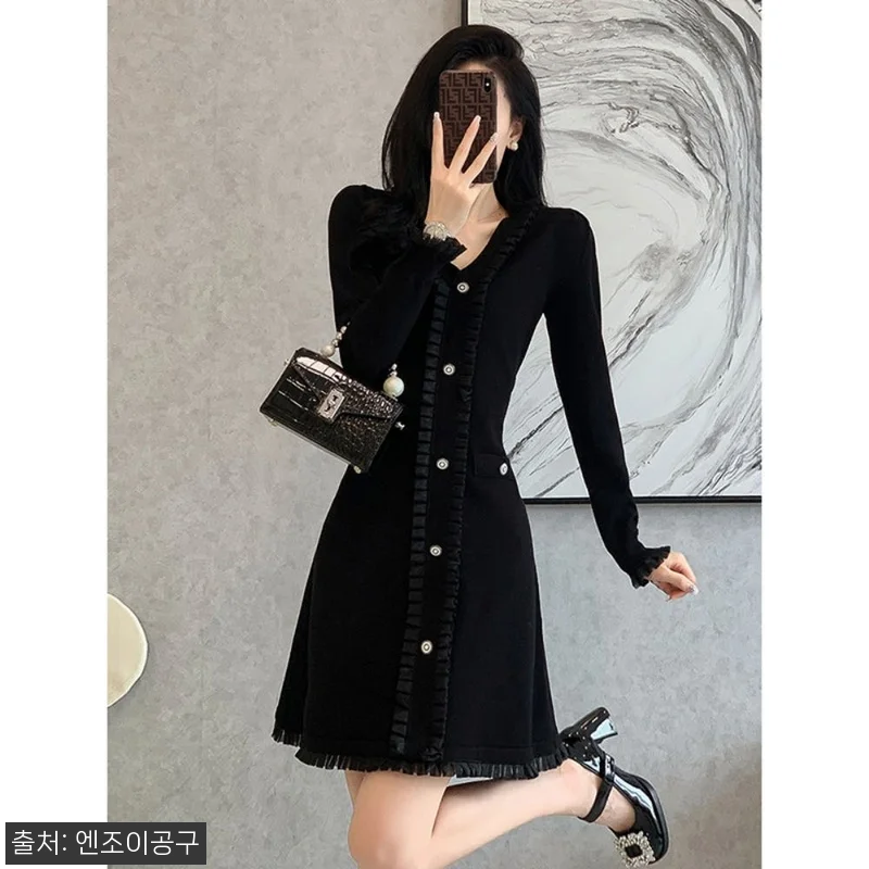 무인도의 디바 김효진 윤란주 원피스, 겨울 하객룩으로 눈여겨본 브이넥 허리 슬림 디자인 9 무인도의 디바 김효진 윤란주 원피스, 관련 이미지 2
