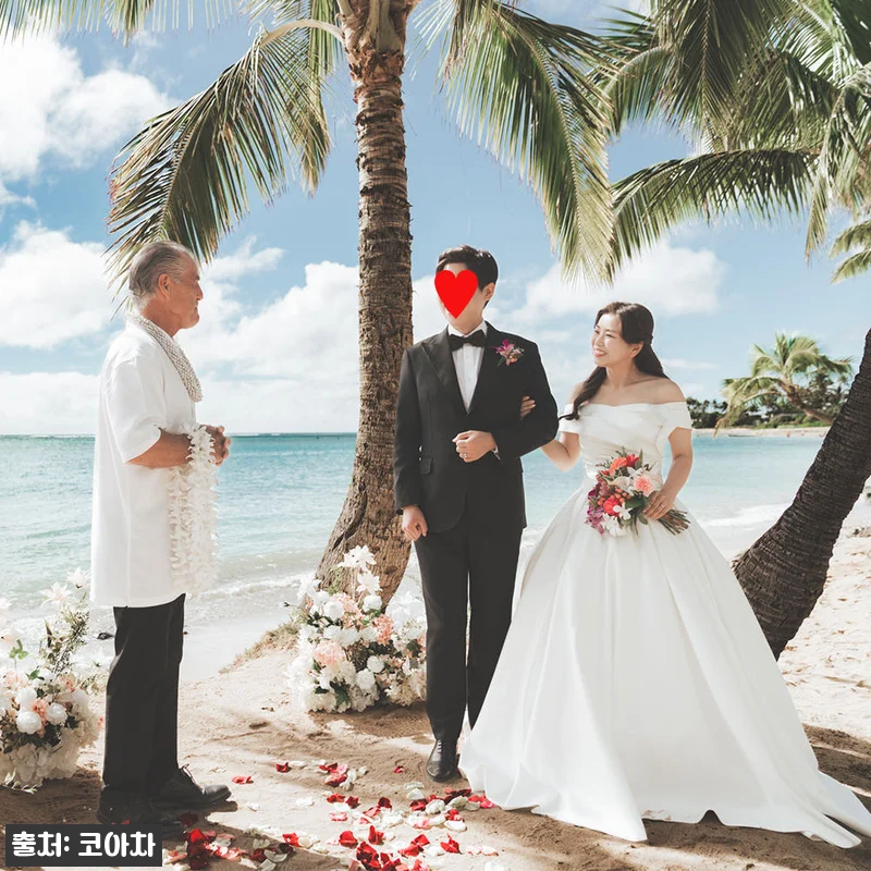 하와이 스몰 웨딩드레스 대여, 5만 원대에 스냅·브라이덜샤워 준비하는 현실 체크 후기 8 하와이 스몰 웨딩드레스 대여, 5만 관련 이미지 2