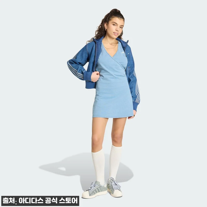 아디다스 ADILENIUM SEASON 5 DENIM 드레스 KZ5056, 30% 할인 중이라 더 눈길 가는 라이트 블루 원피스 10 아디다스 ADILENIUM SEASO 관련 이미지 2