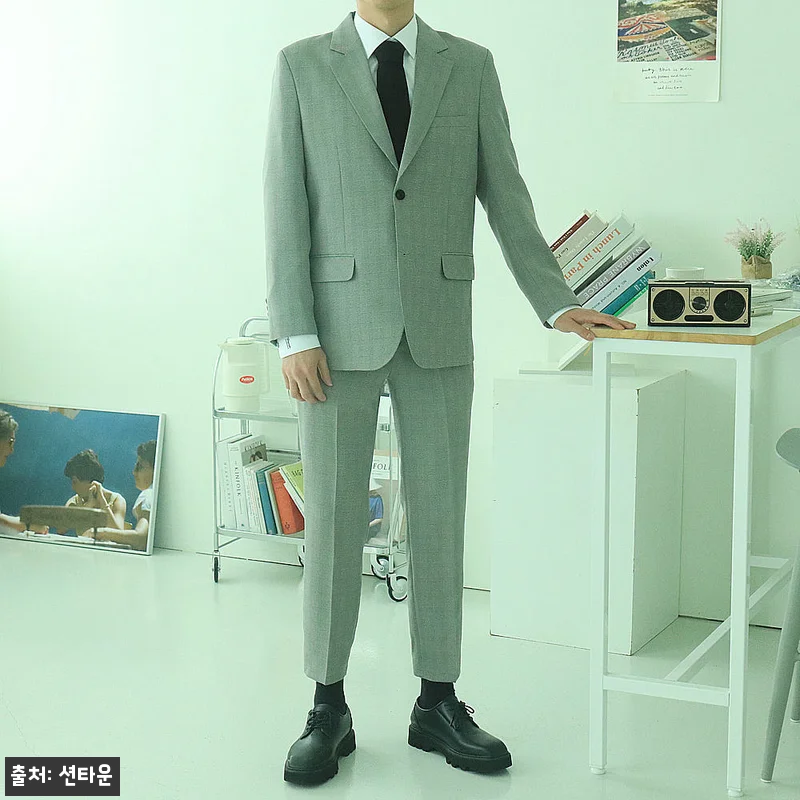 남자블레이저 빅사이즈 정장 체크자켓, 간절기 하객룩으로 눈여겨볼 이슈템 7 남자블레이저 빅사이즈 정장 체크자켓, 관련 이미지 2