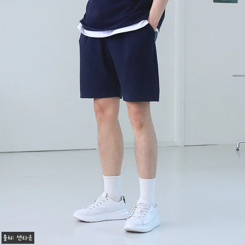 남자반바지 밴딩 빅사이즈 스판 커플반바지, 18,500원 무료배송으로 체크한 데일리룩 9 남자반바지 밴딩 빅사이즈 스판 커플반 관련 이미지 2