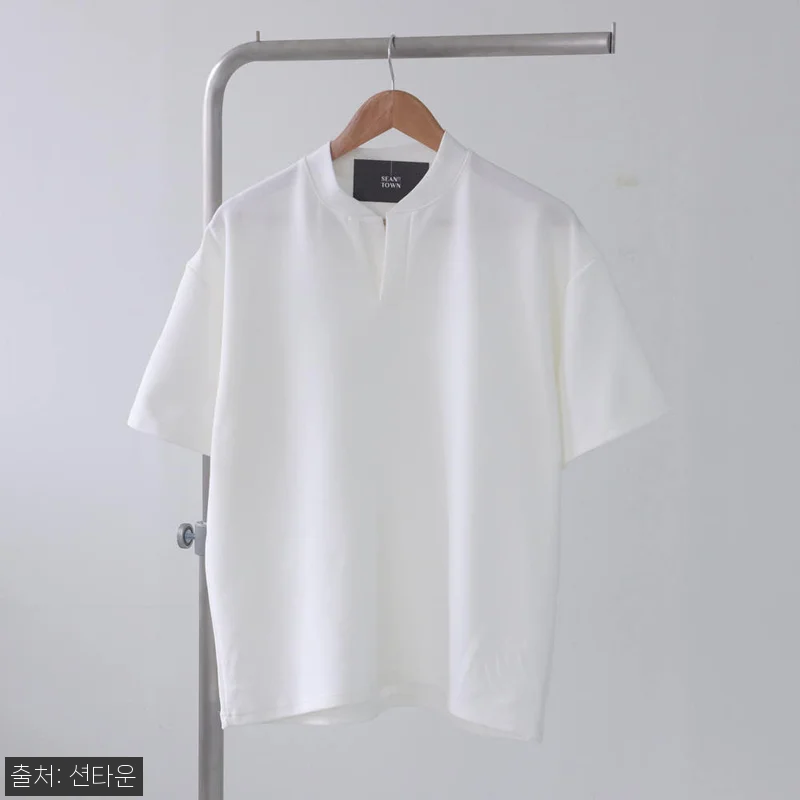 1+1 남자반팔티 차이나카라 오버핏 헨리넥반팔, 여름 데일리룩으로 눈여겨볼 이슈템 9 1+1 남자반팔티 차이나카라 오버핏 관련 이미지 2