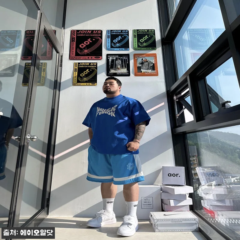 버뮤다 메쉬 하프 팬츠 3COLOR, 여름 짐웨어·오버핏 코디에 눈길 가는 이슈템 13 버뮤다 메쉬 하프 팬츠 3COLOR, 관련 이미지 2
