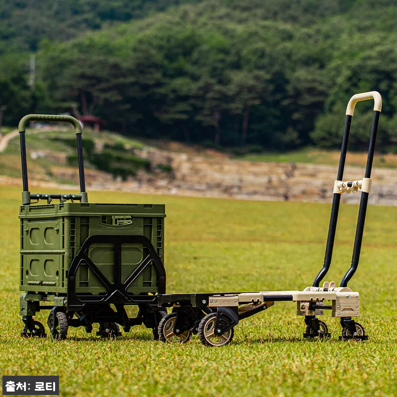 로티홈시스 트랜스폼 접이식 카트 FW-90TPC L 카키, 대형 쇼핑카트 찾을 때 눈여겨볼 이슈템 13 로티홈시스 트랜스폼 접이식 카트 FW 관련 이미지 2