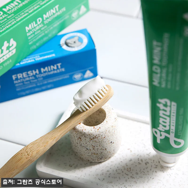 그란츠 호주 유기농 무불소 치약 마일드민트 110g, 가족용으로 눈여겨볼 이유 8 그란츠 호주 유기농 무불소 치약 마일 관련 이미지 2