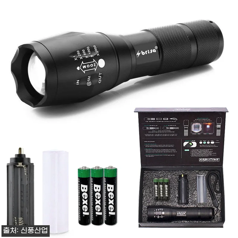 브리사 LED 손전등 SPLT6, 9,800원 무료배송이라 눈여겨본 휴대용 후레쉬 12 브리사 LED 손전등 SPLT6, 9 관련 이미지 3