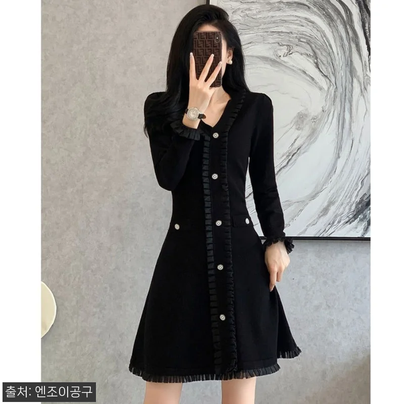 무인도의 디바 김효진 윤란주 원피스, 겨울 하객룩으로 눈여겨본 브이넥 허리 슬림 디자인 10 무인도의 디바 김효진 윤란주 원피스, 관련 이미지 3