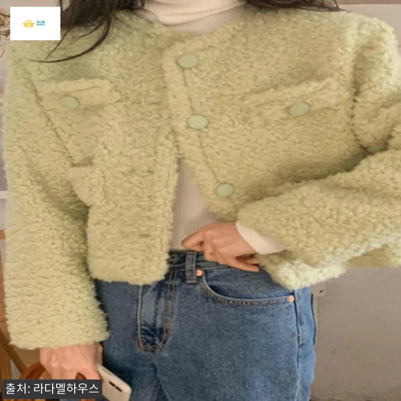 따뜻한 의상 옷 루즈핏 모조 양털 패션, 30% 할인 중이라 체크해본 겨울 아우터 8 따뜻한 의상 옷 루즈핏 모조 양털 패 관련 이미지 3