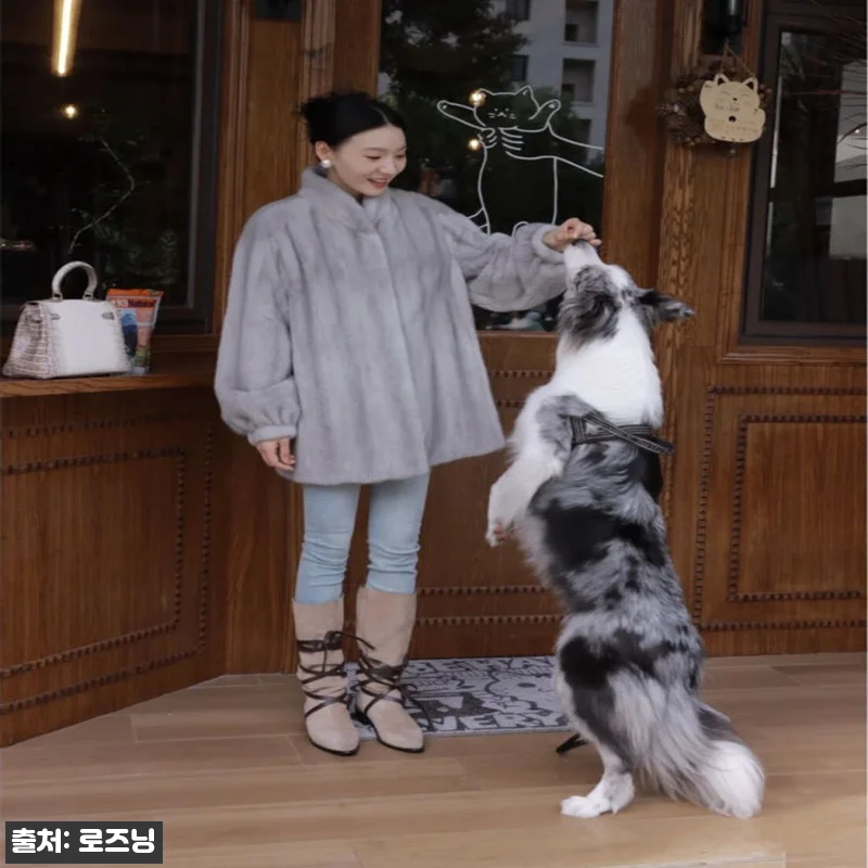 여성 인조밍크 자켓 코트 63,300원 찐체크, 3컬러 페이크퍼 겨울 아우터 할인 정보 11 여성 인조밍크 자켓 코트 63,300 관련 이미지 3
