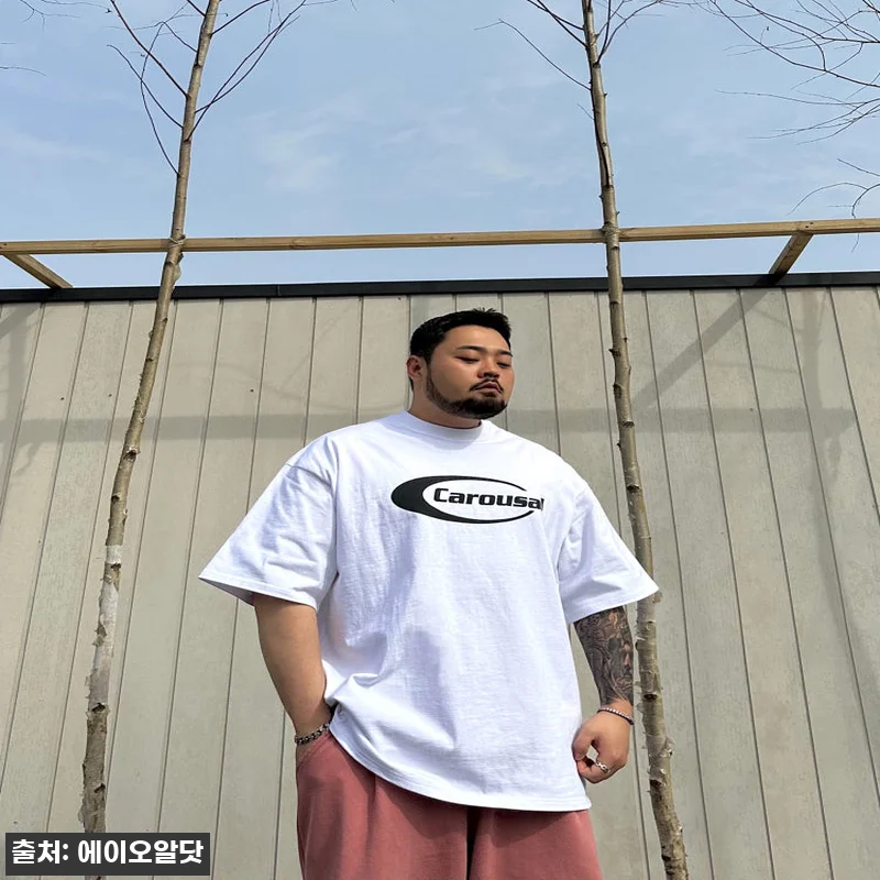 크루졀 반팔티 3COLOR, 여름 오버핏 코디용으로 눈여겨볼 빅사이즈 티셔츠 14 크루졀 반팔티 3COLOR, 여름 오 관련 이미지 3