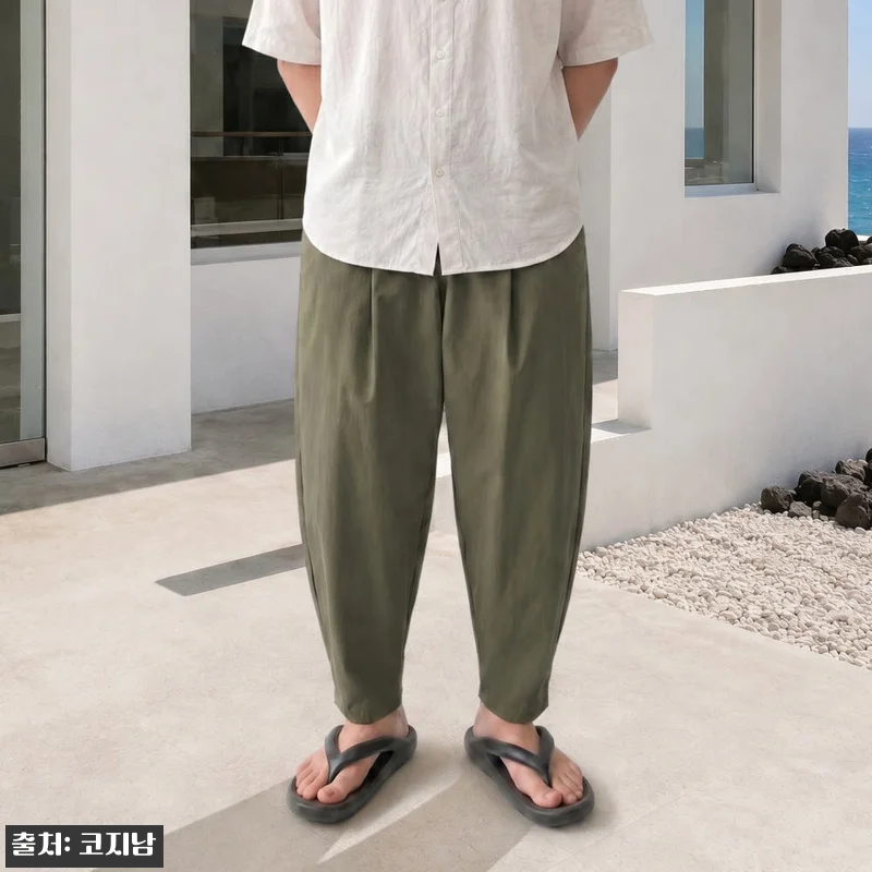 1+1 남자냉장고바지 남성냉감바지 벌룬팬츠, 여름 코디용으로 눈여겨본 가성비 이슈템 15 1+1 남자냉장고바지 남성냉감바지 벌 관련 이미지 3