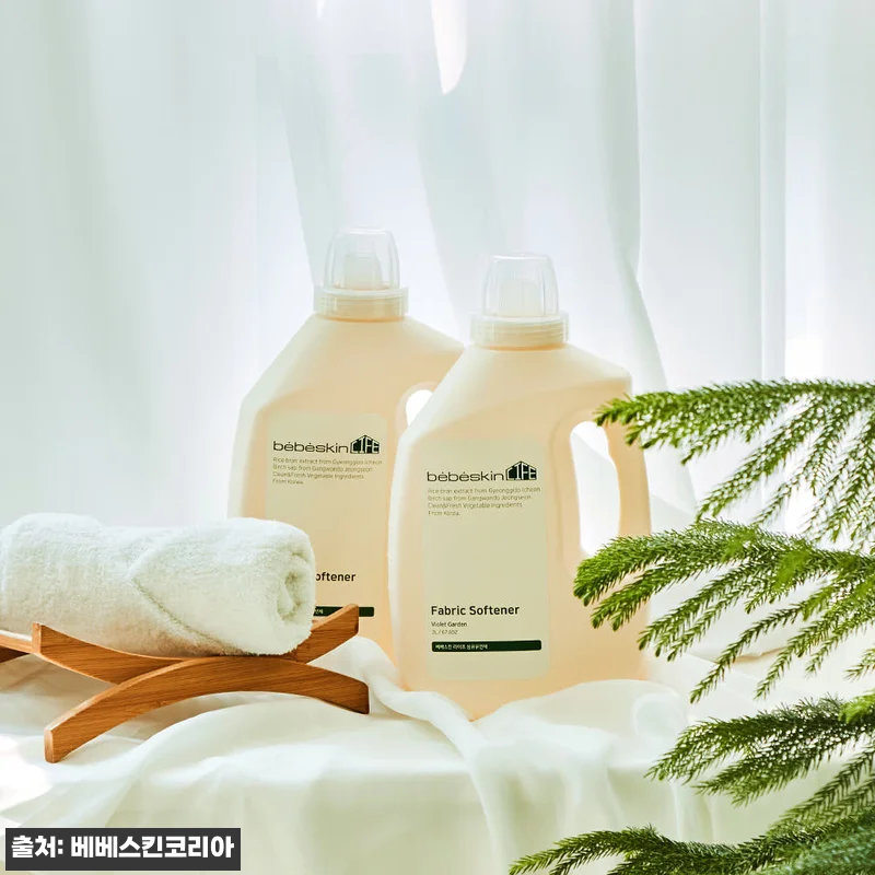 2+2 베베스킨 라이프 비건 섬유유연제 프리지아코튼향, 2L 4개 대용량 할인 정보 정리 8 2+2 베베스킨 라이프 비건 섬유유연 관련 이미지 3