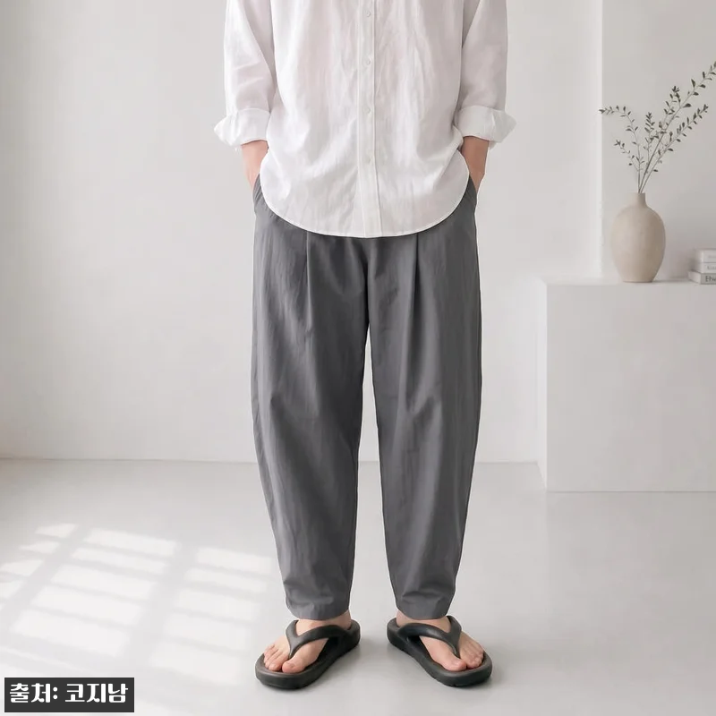 1+1 남자냉장고바지 남성냉감바지 벌룬팬츠, 여름 코디용으로 눈여겨본 가성비 이슈템 16 1+1 남자냉장고바지 남성냉감바지 벌 관련 이미지 4