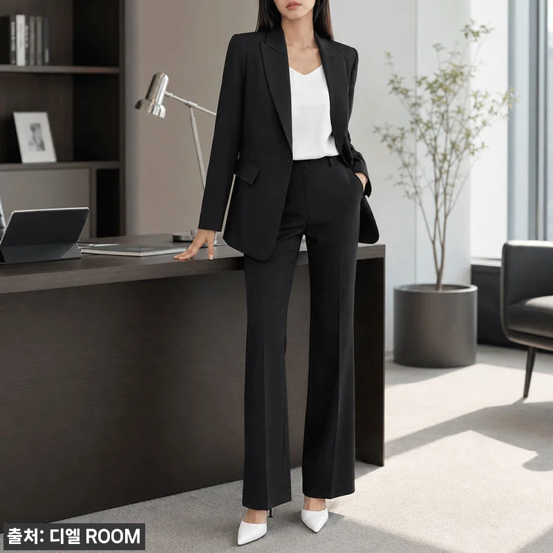 사계절 여성정장 세트 18% 할인 중, 웨딩·면접룩으로 체크해본 블랙·아이보리 셋업 16 사계절 여성정장 세트 18% 할인 중 관련 이미지 5