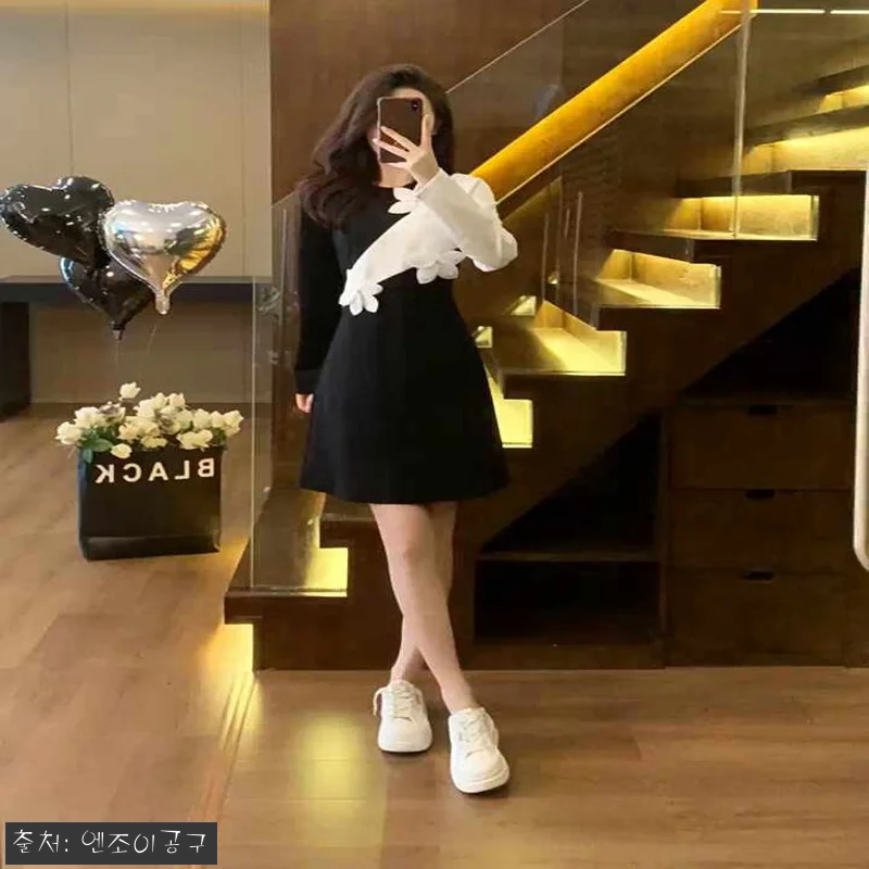 무인도의 디바 윤란주 원피스, 블랙 긴팔 디자인부터 사이즈표까지 꼼꼼 체크 14 무인도의 디바 윤란주 원피스, 블랙 관련 이미지 6