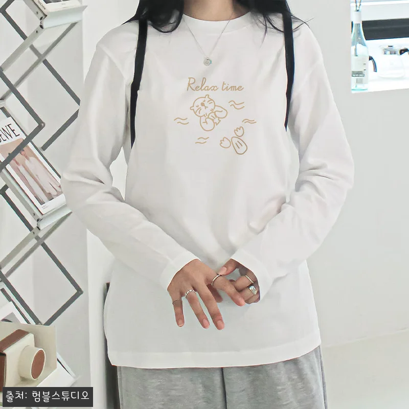 여성긴팔흰티 롱티셔츠 면 이너티, 12,900원 무료배송으로 살펴본 데일리 이너템 16 여성긴팔흰티 롱티셔츠 면 이너티, 1 관련 이미지 6