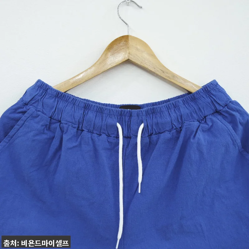 4XL까지 빅사이즈 남자 워셔블 스판 린넨 밴딩 반바지, 여름 코디용으로 가격부터 눈에 들어온 이슈템 18 4XL까지 빅사이즈 남자 워셔블 스판 관련 이미지 6