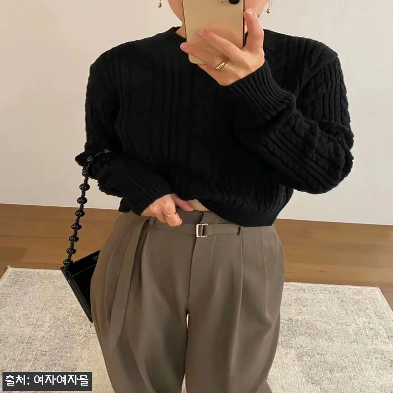 여자여자몰 꽈배기니트티, 13,900원 무료배송으로 만나는 데일리 숏니트 체크 후기 18 여자여자몰 꽈배기니트티, 13,900 관련 이미지 7