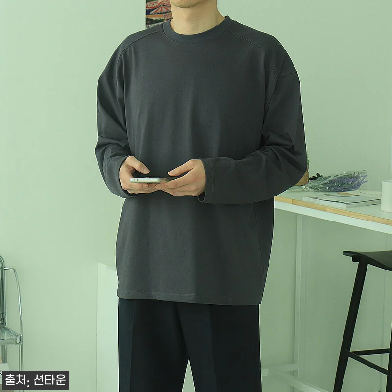 남자긴팔티 레이어드 이너 티셔츠 쭉티, 10컬러 데일리 오버핏으로 눈여겨본 이유 18 남자긴팔티 레이어드 이너 티셔츠 쭉티 관련 이미지 7