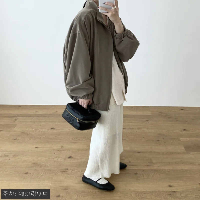 당일발송 어토프 플리츠 스커트, 블랙·아이보리 2컬러로 분위기 더하는 롱스커트 19 당일발송 어토프 플리츠 스커트, 블랙 관련 이미지 8