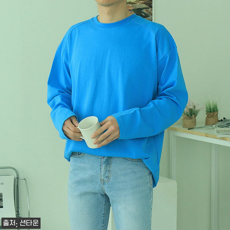 남자긴팔티 레이어드 이너 티셔츠 쭉티, 10컬러 데일리 오버핏으로 눈여겨본 이유 19 남자긴팔티 레이어드 이너 티셔츠 쭉티 관련 이미지 8