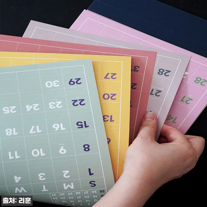 2027 리훈 레트로 벽달력 A2 찐후기, 큰 글씨와 넉넉한 메모칸 찾았다면 주목 21 2027 리훈 레트로 벽달력 A2 찐 관련 이미지 9