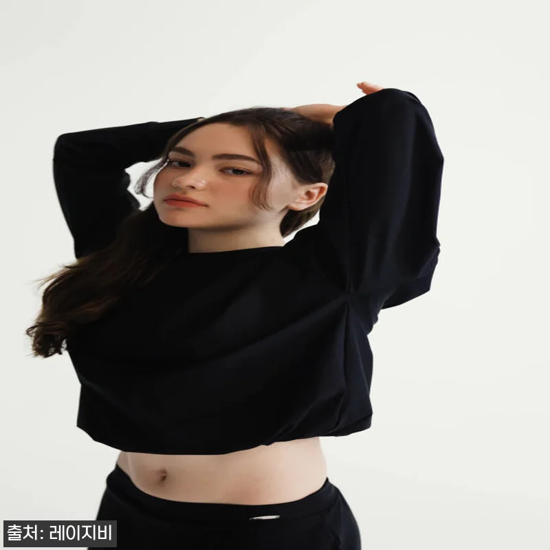 레이지비 여성 쿨터치 크롭 루즈핏 경 관련 이미지 9