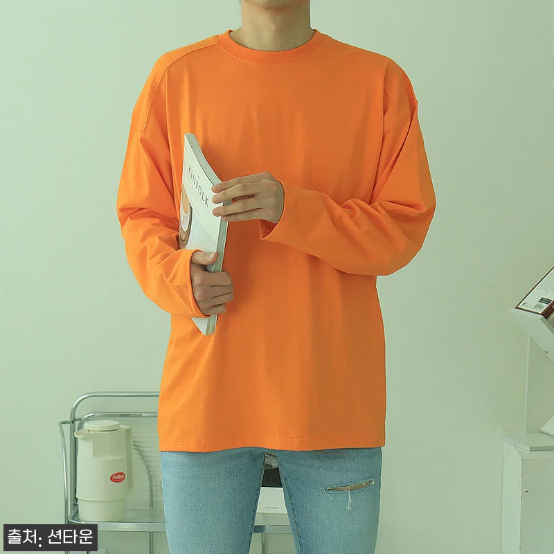 남자긴팔티 레이어드 이너 티셔츠 쭉티, 10컬러 데일리 오버핏으로 눈여겨본 이유 20 남자긴팔티 레이어드 이너 티셔츠 쭉티 관련 이미지 9