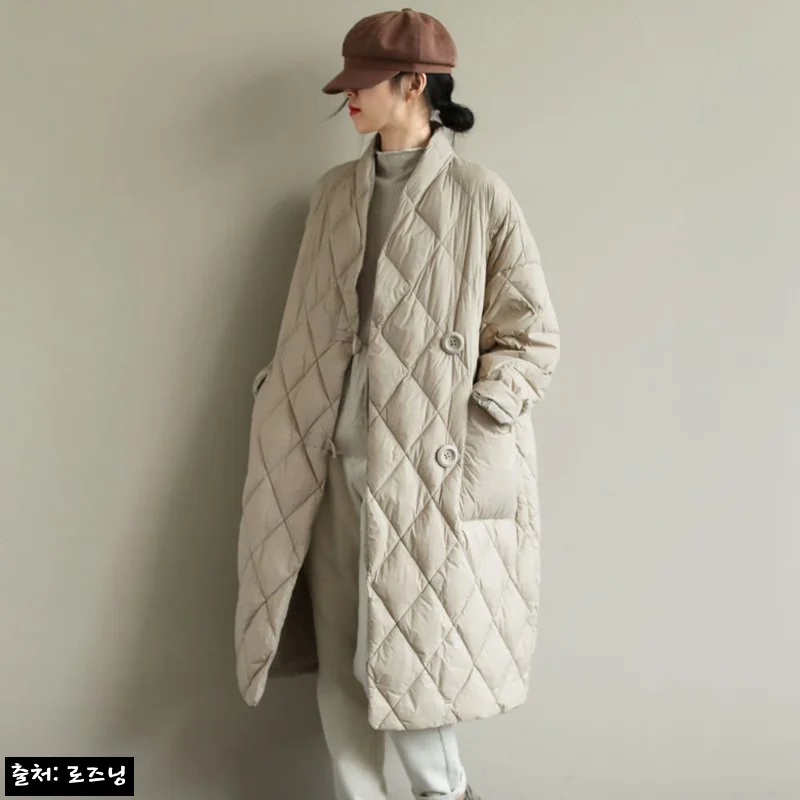 Home 38 경량 깔깔이 롱패딩 다이아몬드 누빔, 3만원대 겨울 아우터로 눈여겨볼 이유