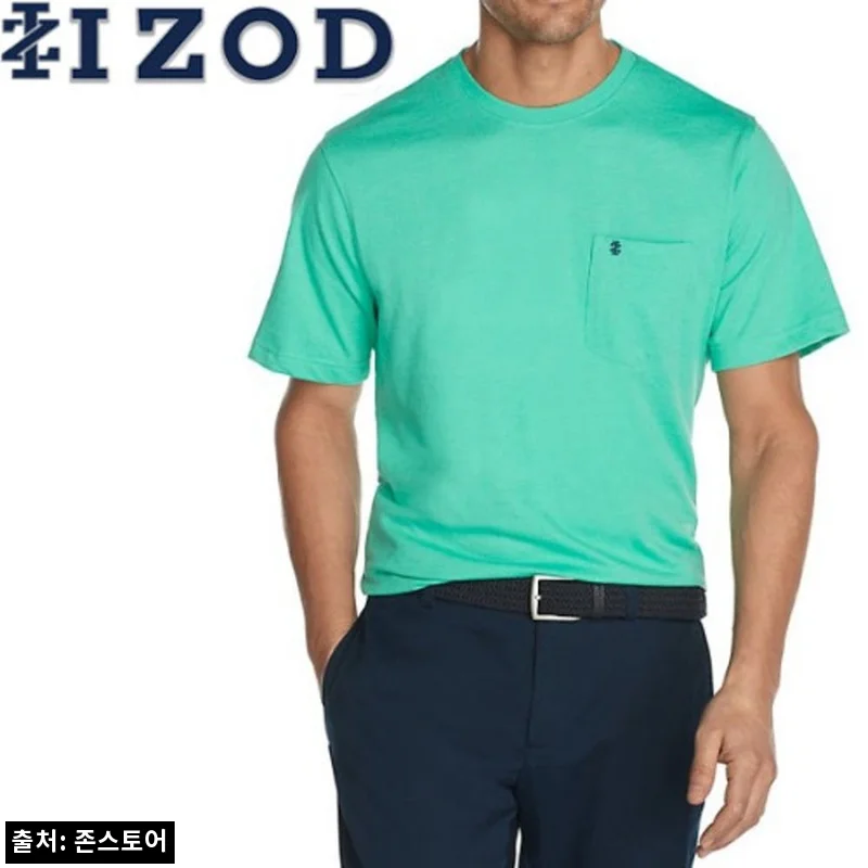 IZOD 빅사이즈 포켓티셔츠 IZ302 솔트워터, 1만 원대 빅사이즈 티셔츠로 체크할 이슈템