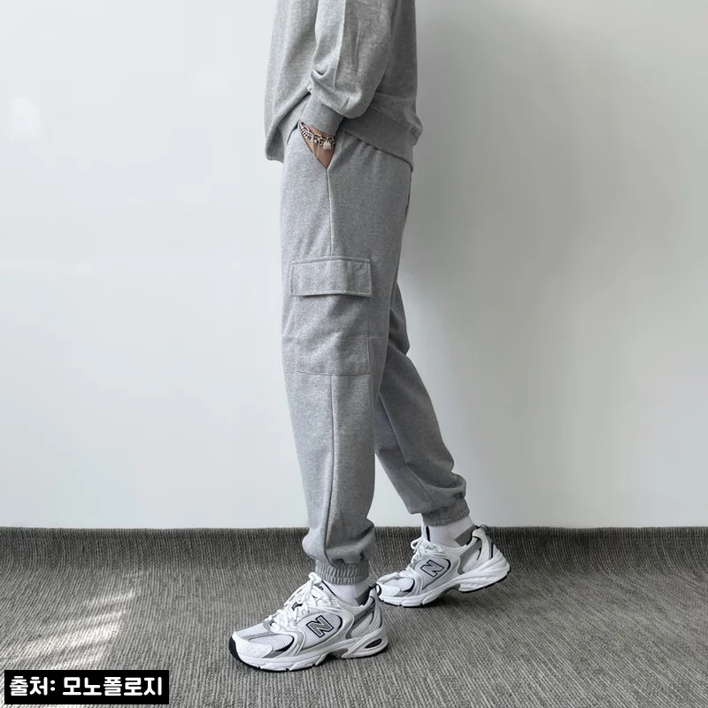 스웻팬츠 남자건빵바지 남자카고조거팬츠, 2만원대 무료배송으로 체크한 데일리 코디템