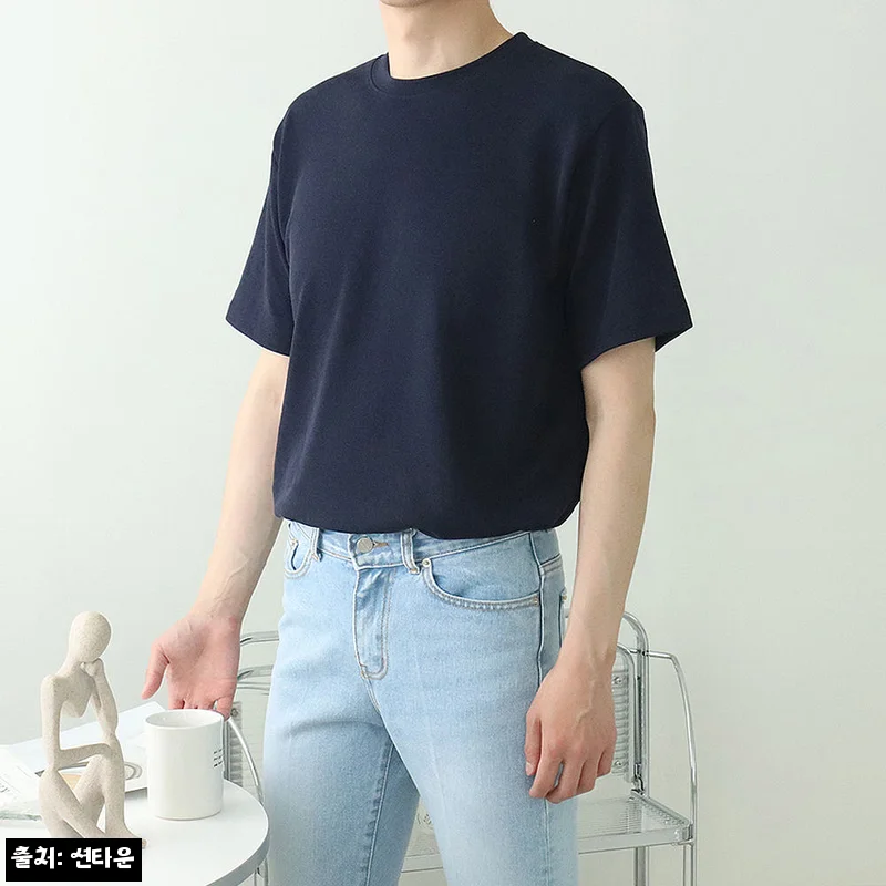 남자반팔티 빅사이즈 이너 머슬핏 반팔, 9,200원 무료배송으로 만나는 데일리 기본템 체크