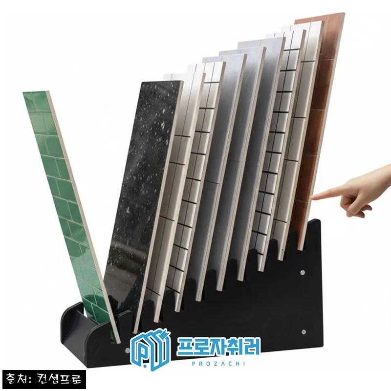 타일 거치대 진열대 받침대 B타입, 45% 할인 중이라 구매 전 꼭 확인한 후기